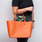 Bolsa-Kate-Spade-Tote-Couro-Laranja