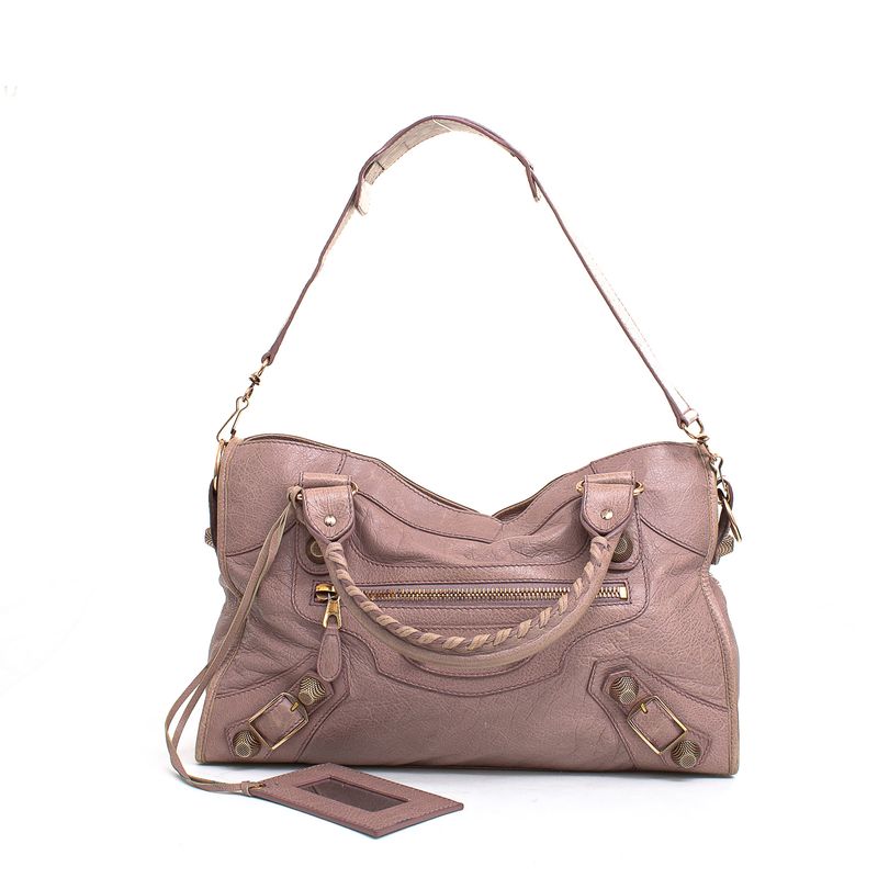 Bolsa-Balenciaga-Classic-City-Rose