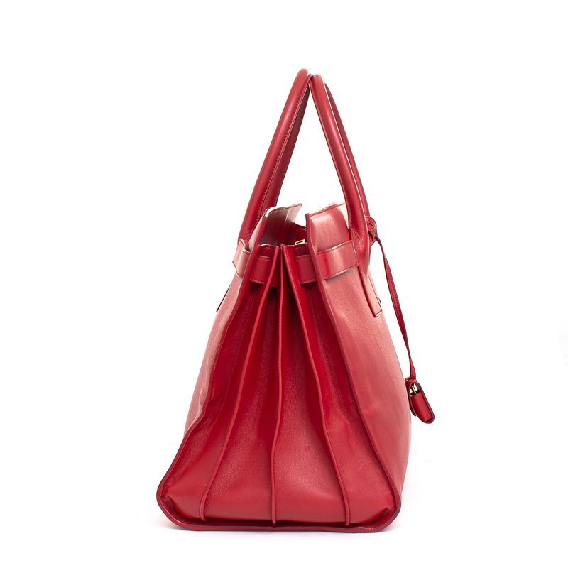 Bolsa-Saint-Laurent-Sac-de-Jour-Vermelha