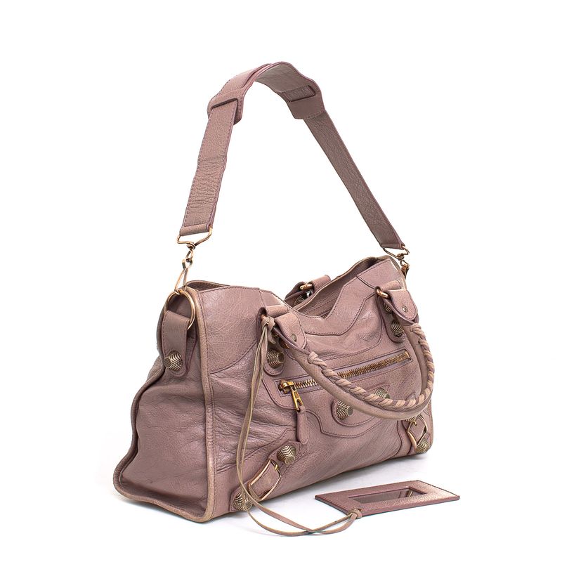 Bolsa-Balenciaga-Classic-City-Rose