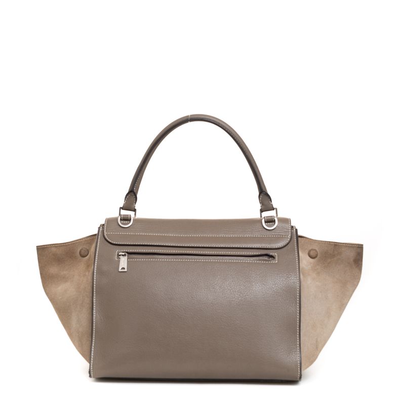 Bolsa-Celine-Trapeze-Bege