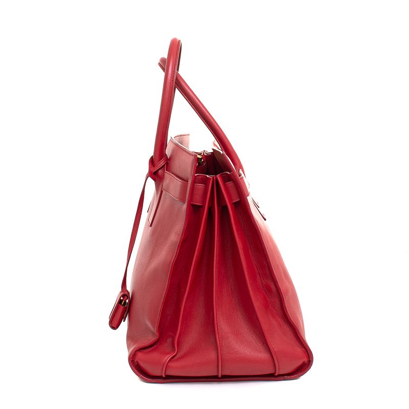 Bolsa-Saint-Laurent-Sac-de-Jour-Vermelha