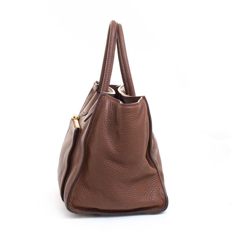 Bolsa-Prada-Couro-Marrom