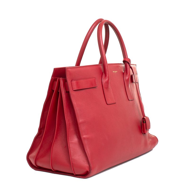 Bolsa-Saint-Laurent-Sac-de-Jour-Vermelha