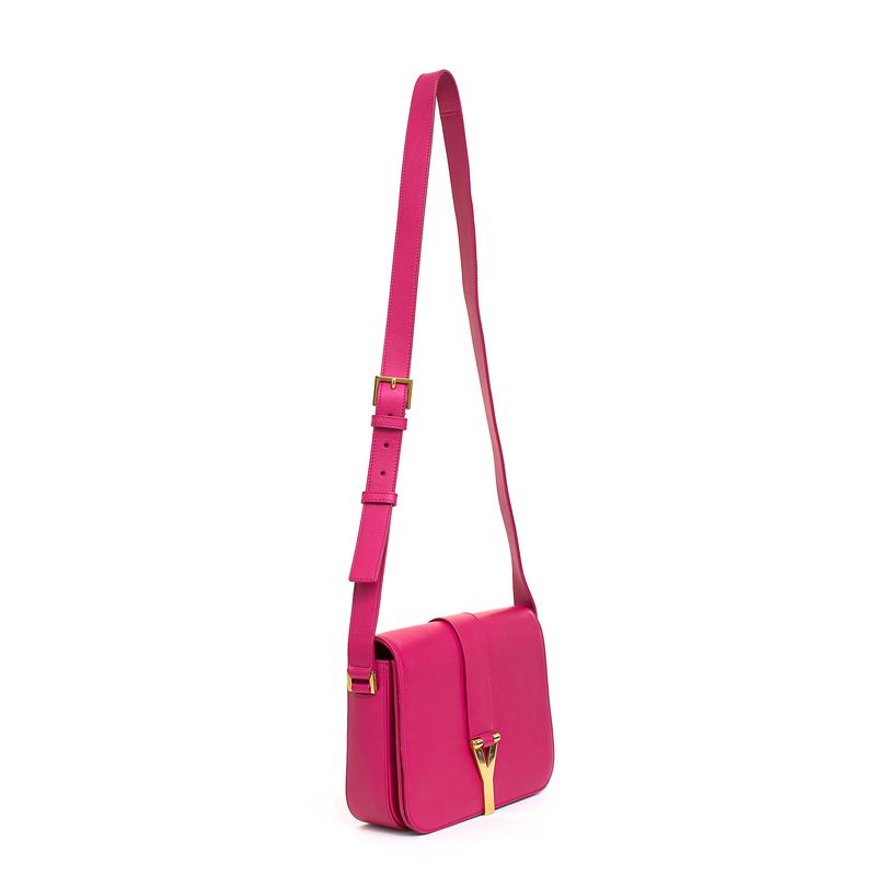 Bolsa-Saint-Laurent-Classic-Y-Crossbody-Rosa