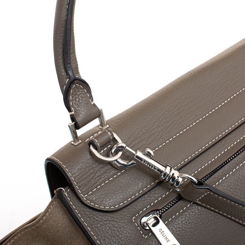 Bolsa-Celine-Trapeze-Bege