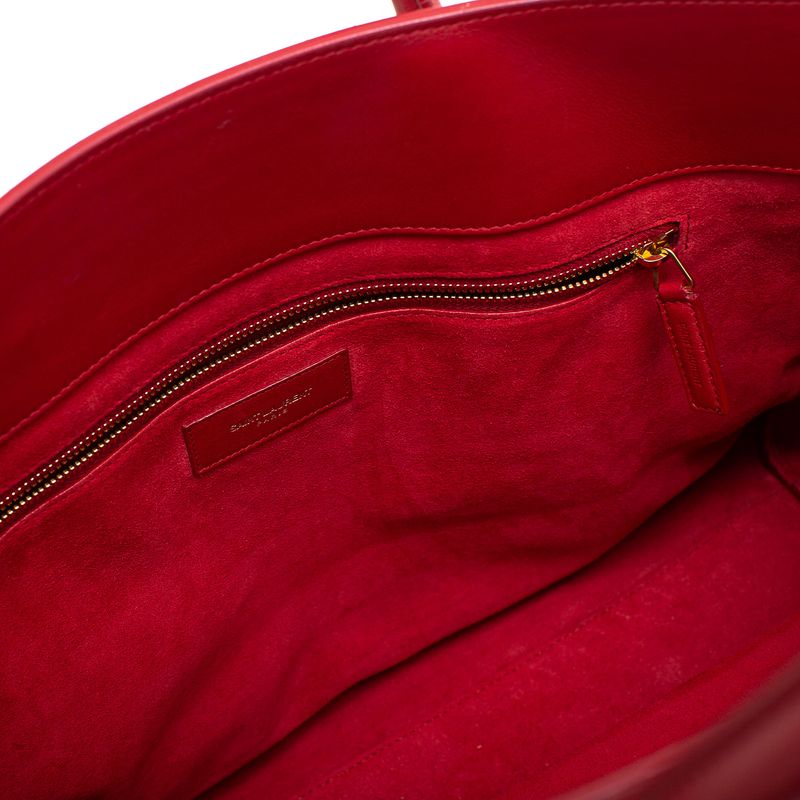Bolsa-Saint-Laurent-Sac-de-Jour-Vermelha