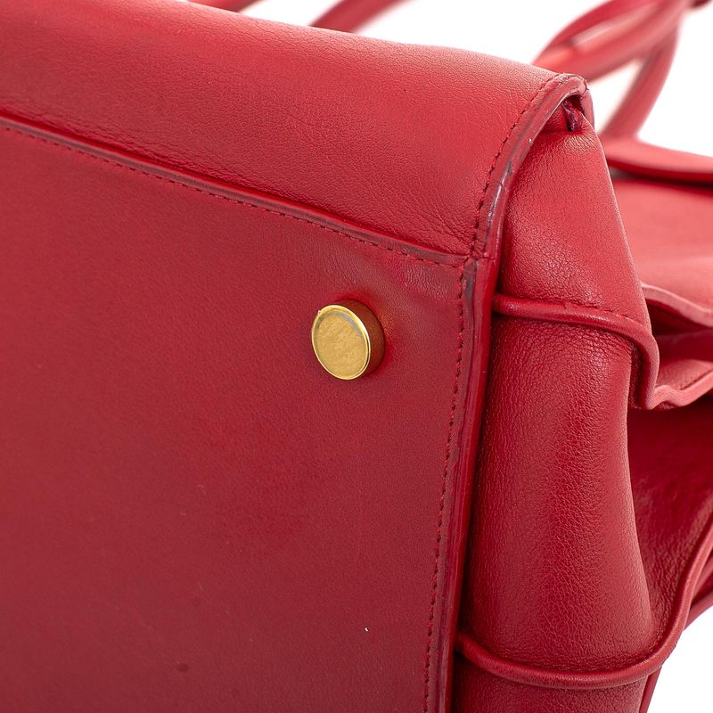 Bolsa-Saint-Laurent-Sac-de-Jour-Vermelha