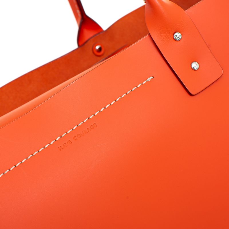 Bolsa-Kate-Spade-Tote-Couro-Laranja