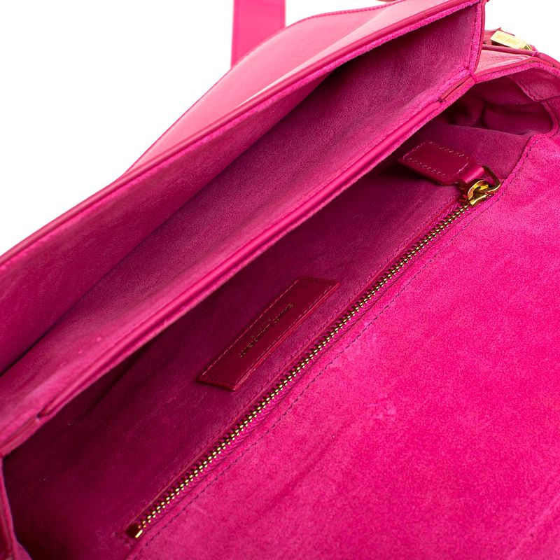 Bolsa-Saint-Laurent-Classic-Y-Crossbody-Rosa