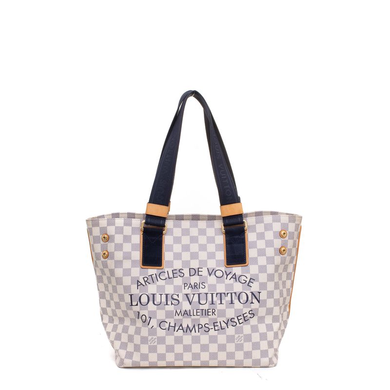 Bolsa-Louis-Vuitton-Damier-Azur-Articles-de-Voyage