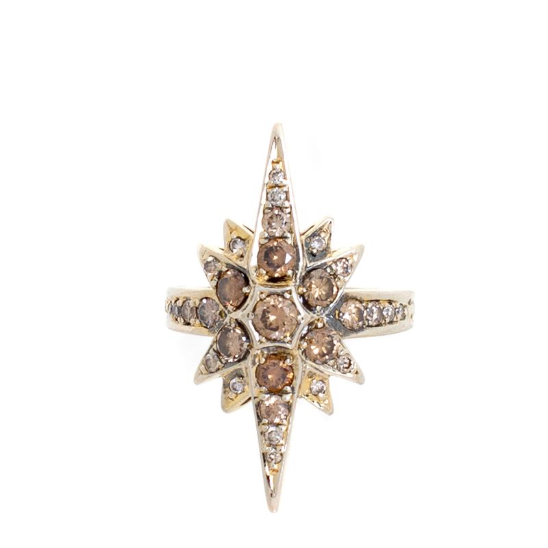 Anel-H.Stern-Stars-Medio-Ouro-Nobre-e-Diamantes-Cognac