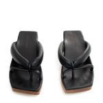 Chinelo-Cris-Barros-Couro-Preto