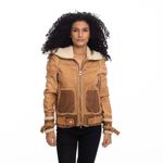 Jaqueta-Red-Valentino-Couro-Caramelo
