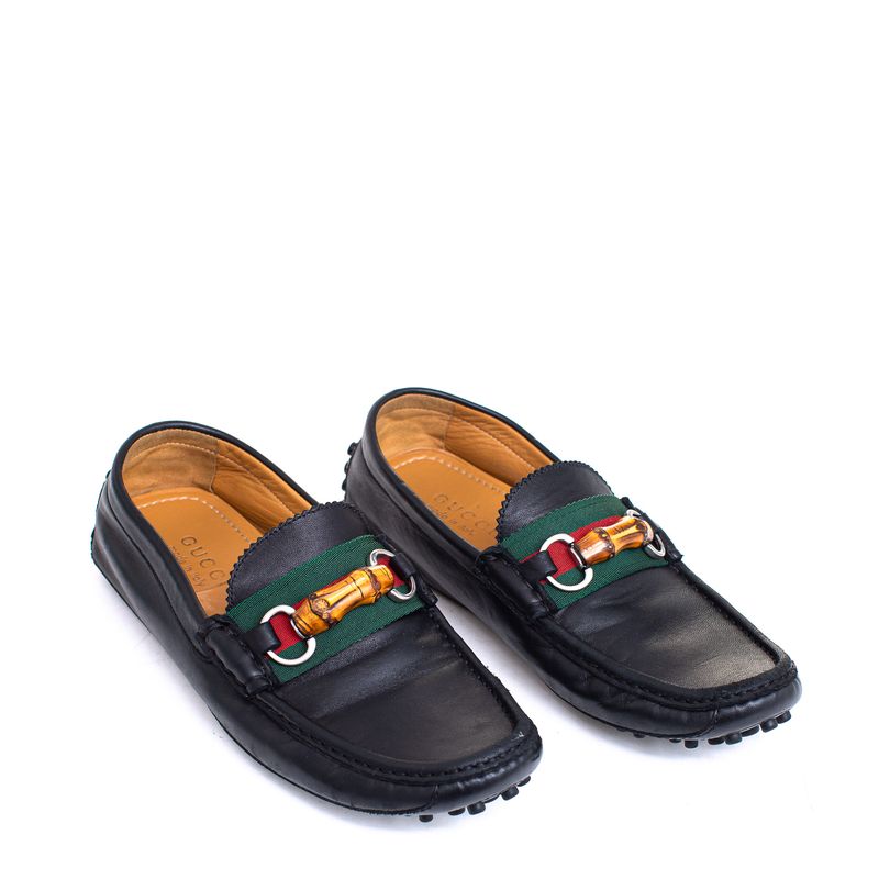 Mocassim-Gucci-Preto-Bamboo