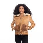 Jaqueta-Red-Valentino-Couro-Caramelo