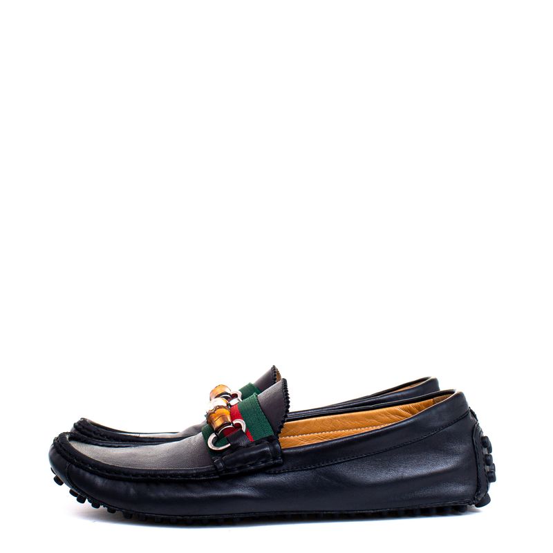 Mocassim-Gucci-Preto-Bamboo