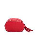 Bolsa-Gucci-Calfskin-Medium-Lady-Tassel-Bucket-Vermelho