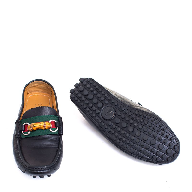 Mocassim-Gucci-Preto-Bamboo