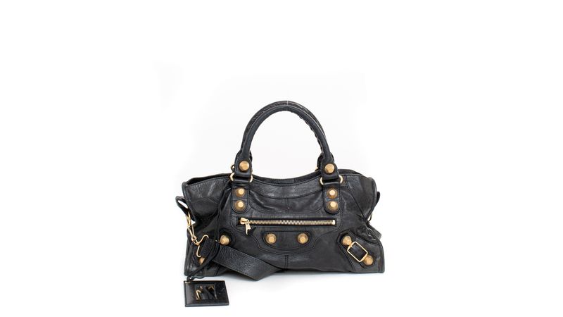 Bolsa Balenciaga Classic City Preta | Brechó de luxo - Prettynew Bolsa Balenciaga Classic City Preta | Brechó de luxo - Prettynew