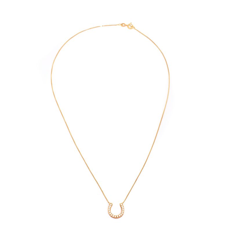 Colar-Jack-Vartanian-com-Ferradura-em-Ouro-Amarelo-e-Brilhantes