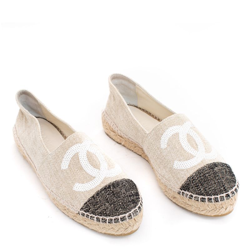 Espadrilles-Chanel-CC-Bordado
