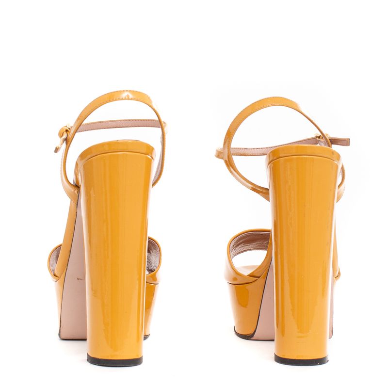 Sandalia-Gucci-Horsebit-Mostarda