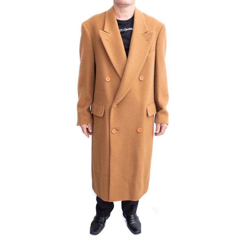 Trench-Coat-Giorgio-Armani-Caramelo
