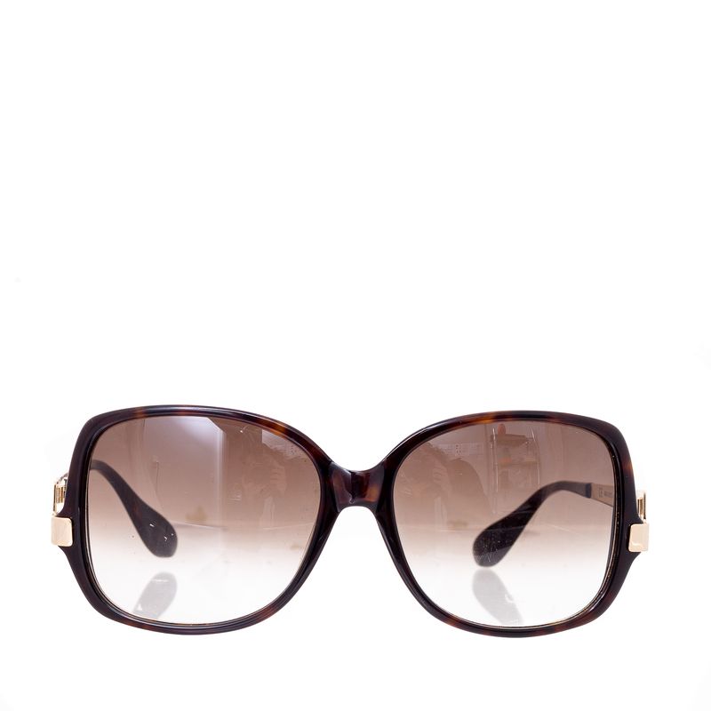 Oculos-Marc-Jacobs-MMJ-087-S-ANT-JS-Tartaruga-Escura-Com-Haste-Dourada