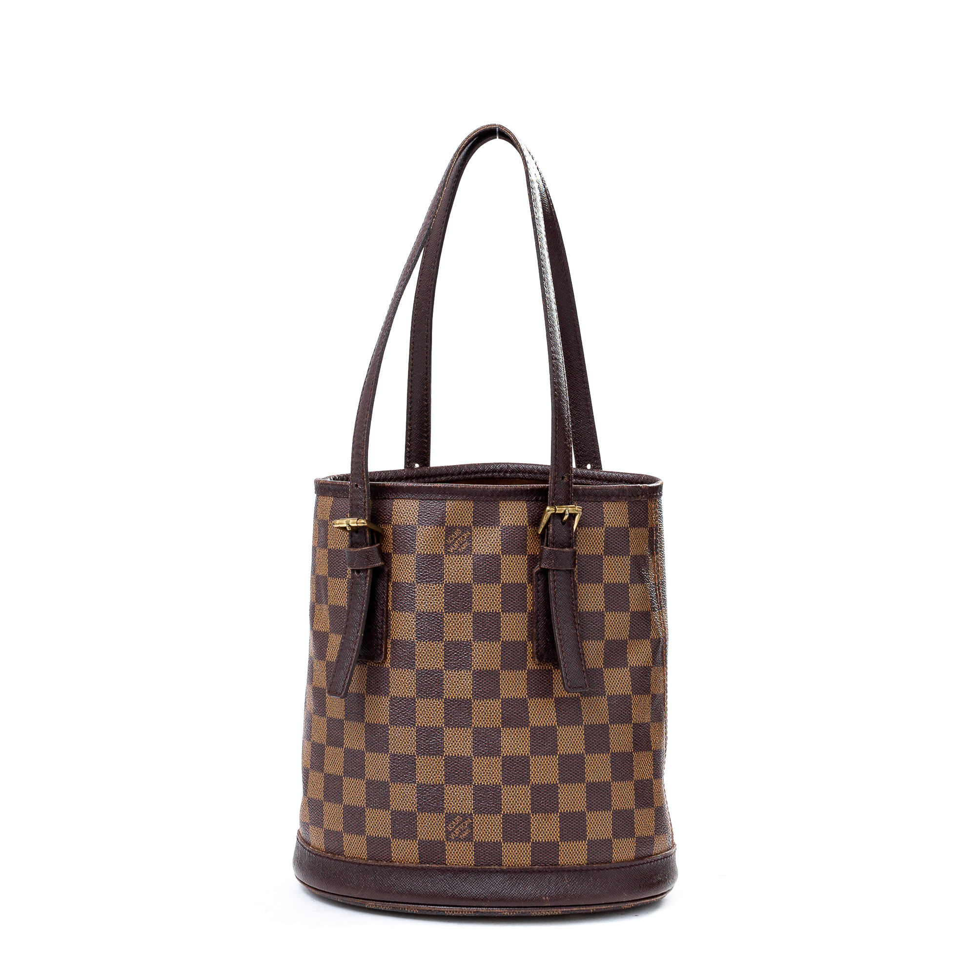 BOLSA LOUIS VUITTON PETITE MALLE DAMIER EBENE - Bolsas de Grife