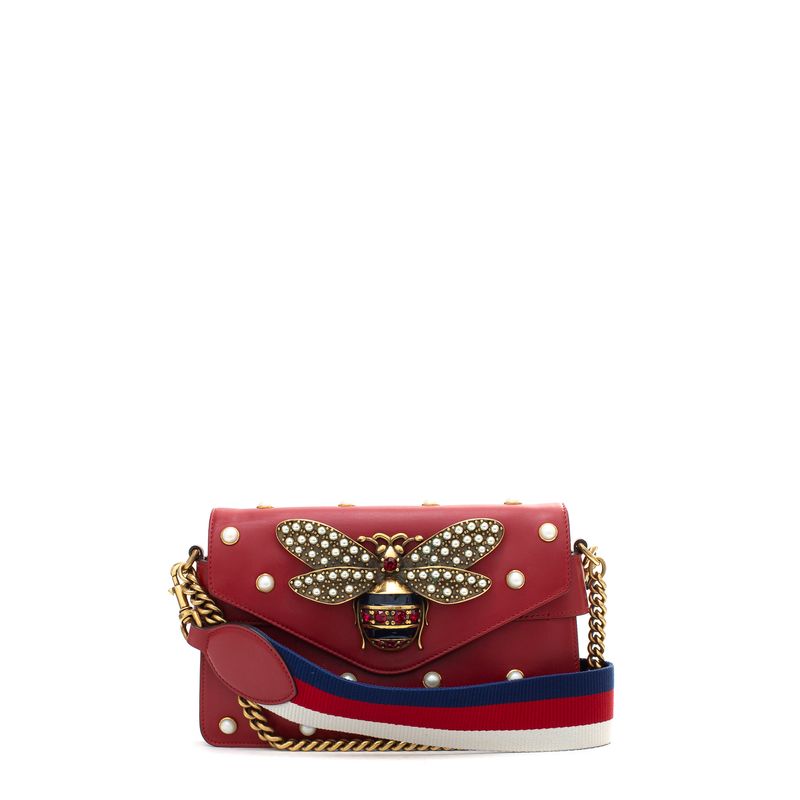 Bolsa-Gucci-Broadway-Bee-Vermelha