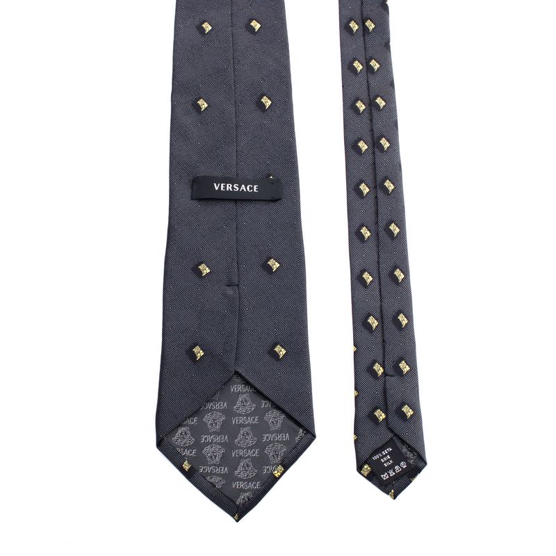 Gravata-Versace-Com-Estampa-Medusa