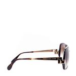 Oculos-Marc-Jacobs-MMJ-087-S-ANT-JS-Tartaruga-Escura-Com-Haste-Dourada