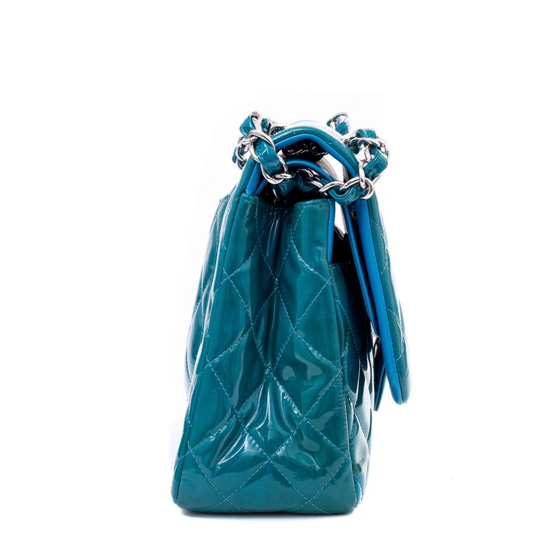 Bolsa-Chanel-Verniz-Azul