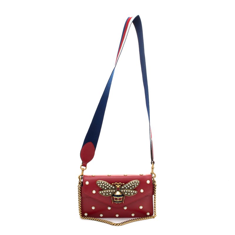 Bolsa-Gucci-Broadway-Bee-Vermelha