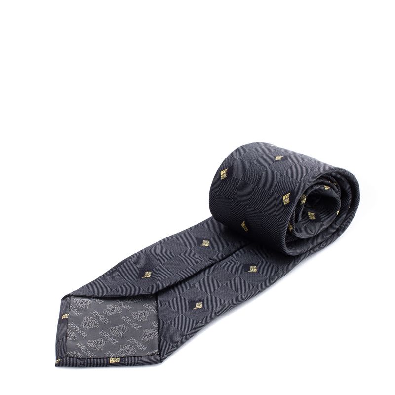 Gravata-Versace-Com-Estampa-Medusa