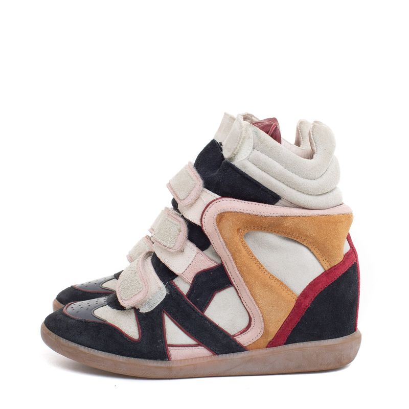 Tenis-Isabel-Marant-Cano-Curto-Couro-Camurca