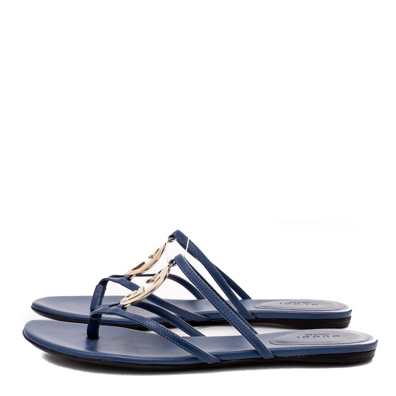 Sandalia-Rasteira-Gucci-Azul