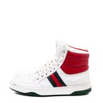 Tenis-Gucci-Cano-Medio-Branco-com-Listras