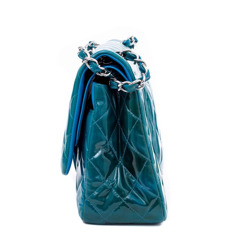 Bolsa-Chanel-Verniz-Azul