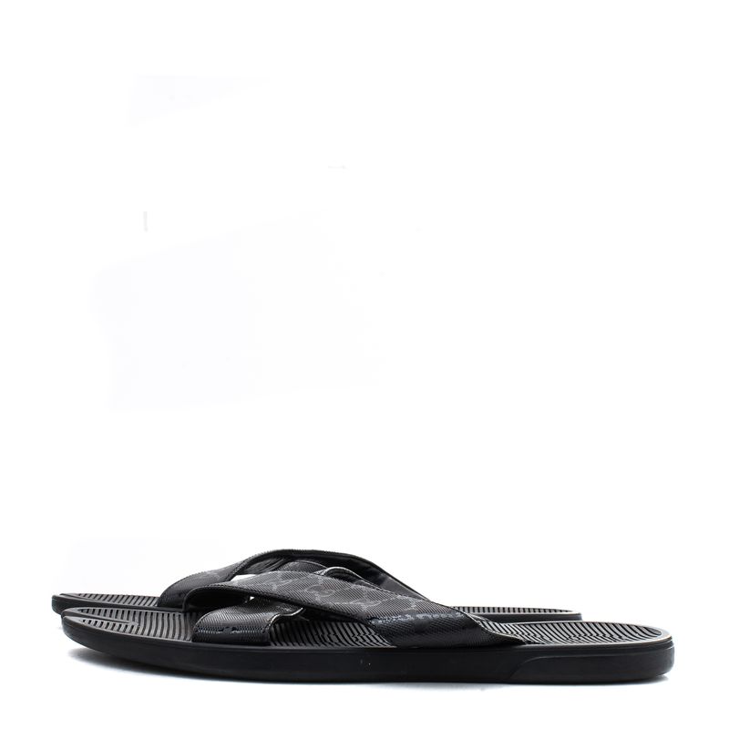 Sandalia-Slide-Gucci-Masculina-Preta-GG