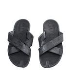 Sandalia-Slide-Gucci-Masculina-Preta-GG