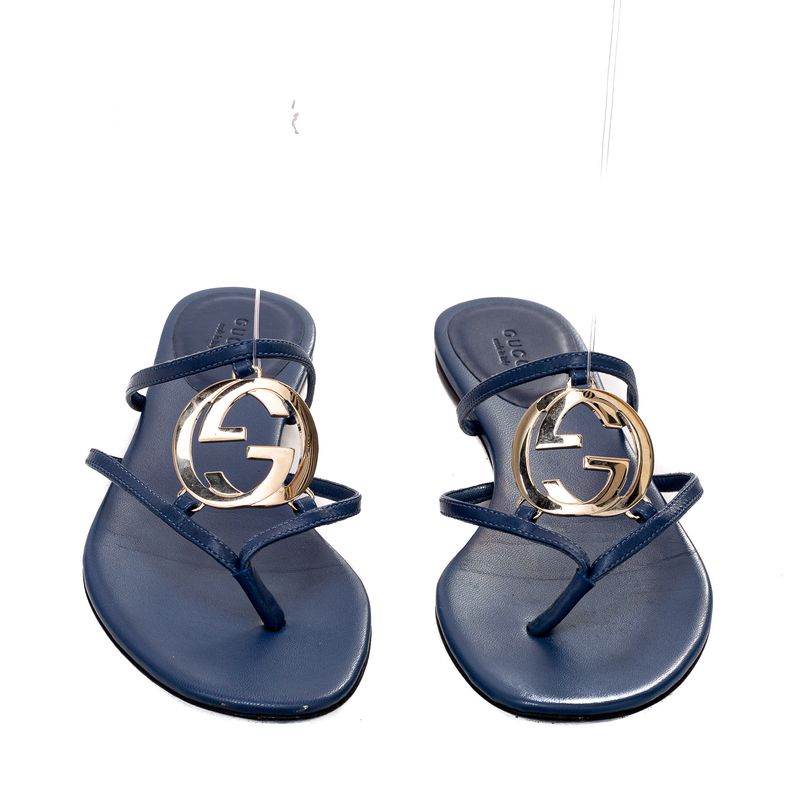 Sandalia-Rasteira-Gucci-Azul