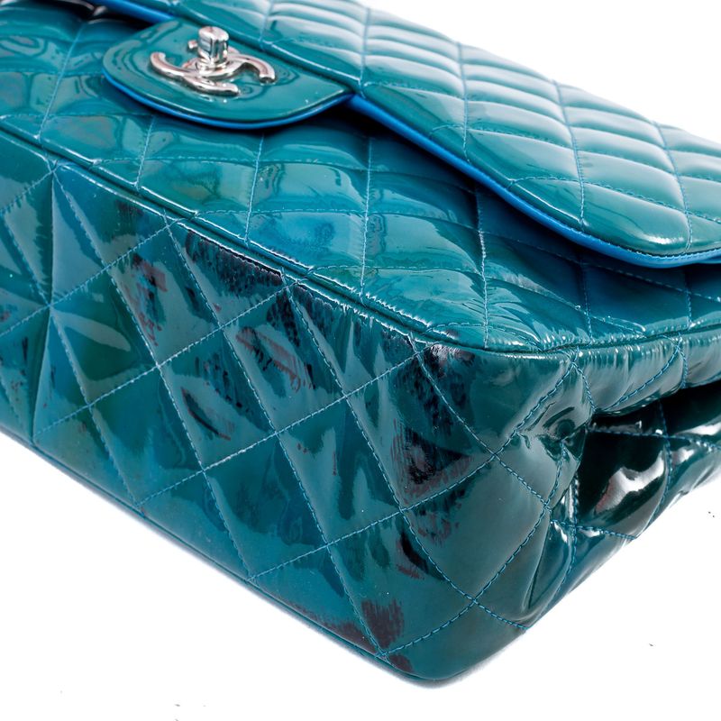 Bolsa-Chanel-Verniz-Azul