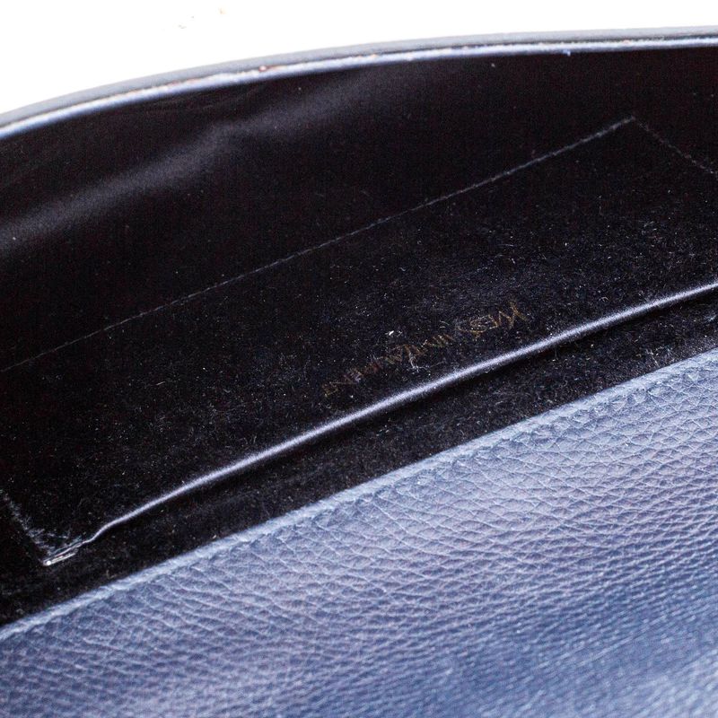 Clutch-Saint-Laurent-Cabas-Chyc-Couro-Tricolor
