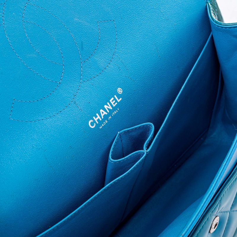 Bolsa-Chanel-Verniz-Azul