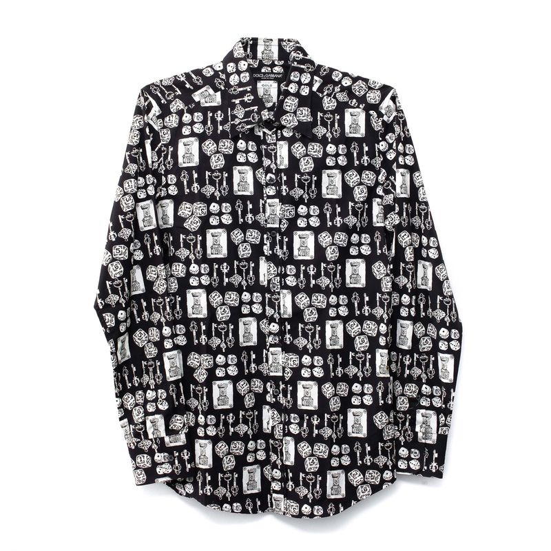 Camisa-Dolce---Gabbana-Estampada