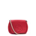 Bolsa-Gucci-Soho-Chain-Vermelha