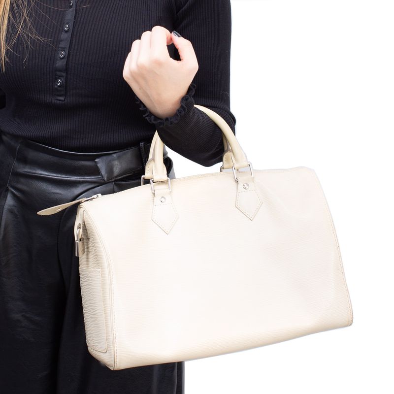 Bolsa-Louis-Vuitton-Speedy-35-Epi-Creme