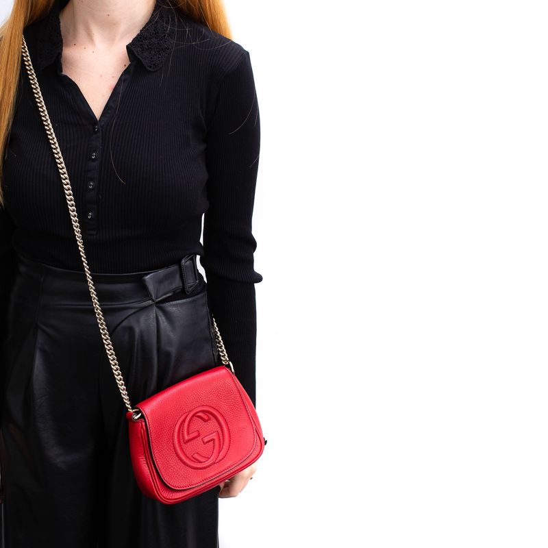 Bolsa-Gucci-Soho-Chain-Vermelha